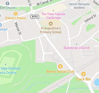 map for The Bank Social Club