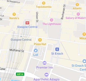 map for Gather and Gather Social Bite (Bank Of Scotland)