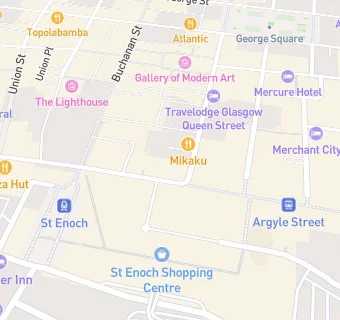 map for Premier Argyle Street