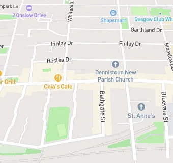 map for Duchess On Duke Street