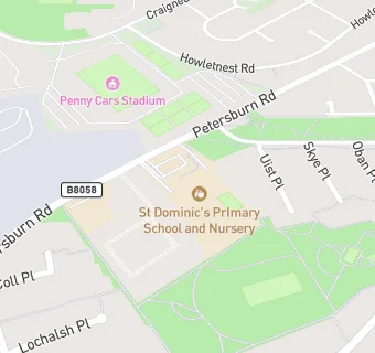 map for St Dominic's Nursery School