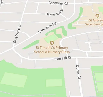 map for St Timothy's Primary School & Nursery Class