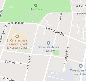 map for St Constantine's Lunch Club