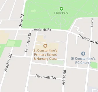 map for St Constantine's Primary School & Nursery Class