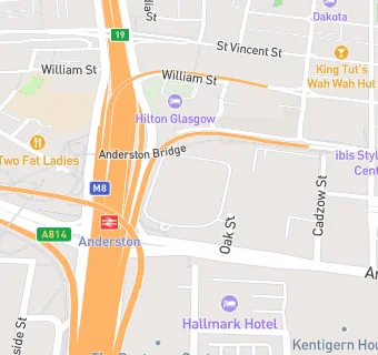 map for Glasgow Marriott Hotel