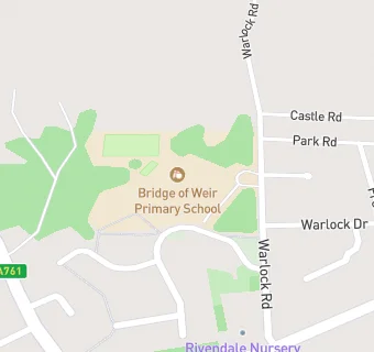 map for Bridge Of Weir Primary School