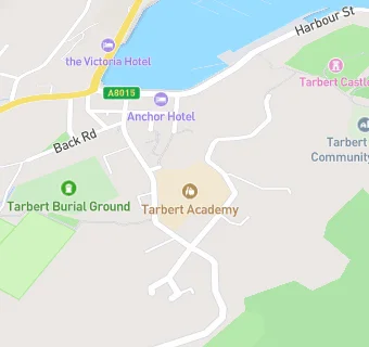 map for Tarbert Academy