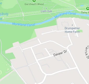 map for Drumpellier Cricket  & Waysiders Drumpellier Rugby Club