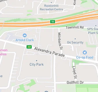 map for Alexandra Park Dental Practice