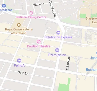 map for Pret-a-Manger