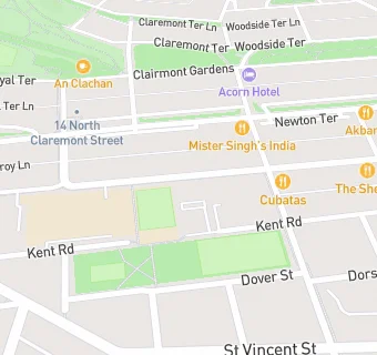 map for Eurest (Within Vodafone Glasgow)