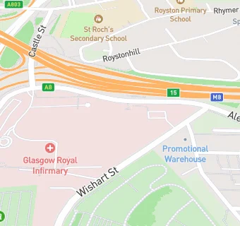 map for Townhead Medical Practice (The Yellow Practice)