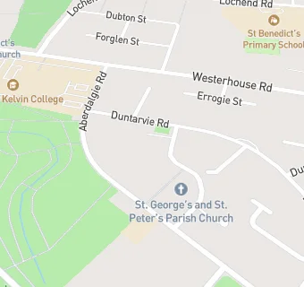 map for St Georges And St Peters Church / Daffodil Club