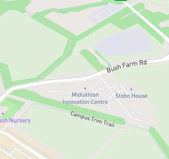 map for Midlothian In-House Catering