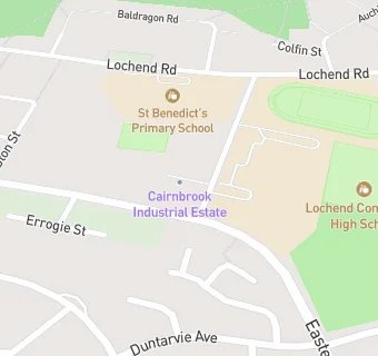 map for Lochend Community High School