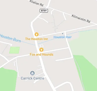 map for Fox and Hounds