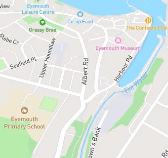 map for Eyemouth Tea Dance