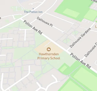 map for Hawthornden Primary School