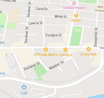 map for Bupa Dental Care (Partick East)