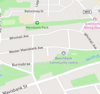 map for Beechbank Community Centre