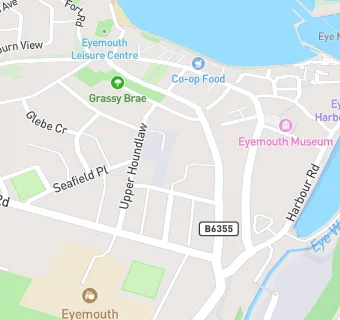 map for Eyemouth Medical Practice (Eyemouth Surgery)