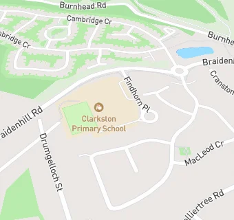 map for Clarkston Primary School