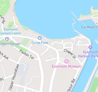 map for Gifted In Eyemouth