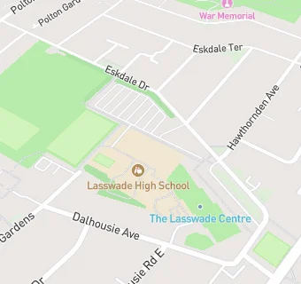 map for Lasswade High School Childcare Service