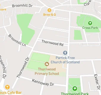 map for Thornwood Primary School