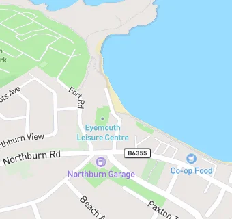 map for Eyemouth Leisure Centre