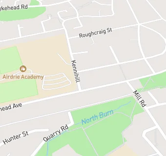 map for Airdrie Academy