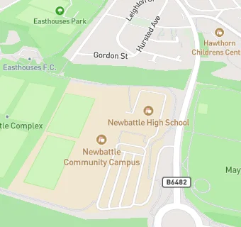 map for Newbattle High School