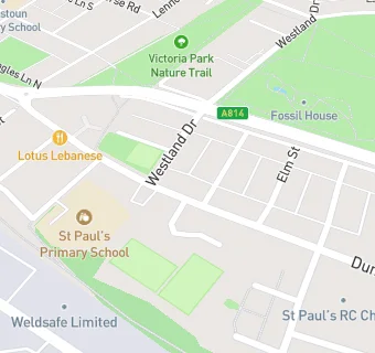 map for Glasgow West Medical Practice (Dumbarton Road)