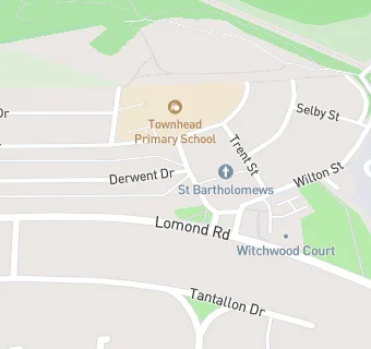 map for St. Bartholomew's Social Club