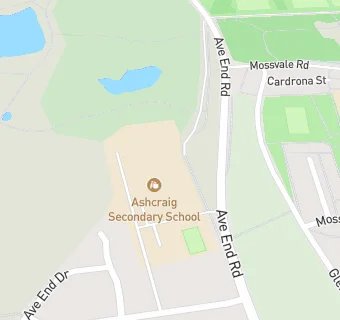 map for Ashton Secondary School