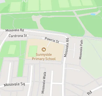 map for Sunnyside Primary School