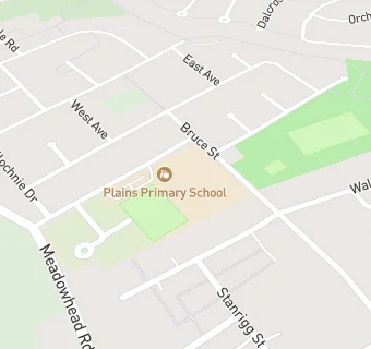 map for Plains Primary School