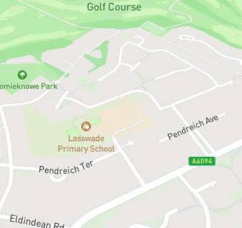 map for Lasswade Primary School