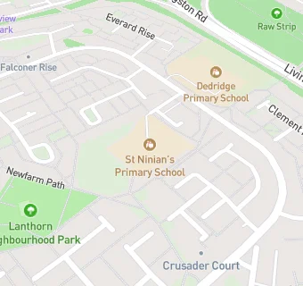 map for St Ninian's Primary School