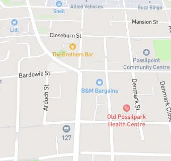 map for Saracen Bar