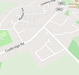 map for Glenmavis Community Centre