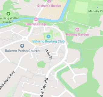 map for Balerno Community Centre & Village Playgroup