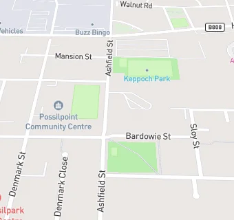 map for Hawthorn House And Day Centre