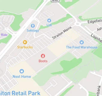 map for McDonald's Straiton