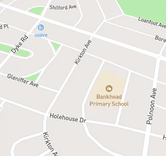 map for Bankhead After School Care Service