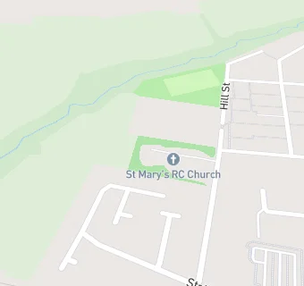 map for St. Mary's Church Hall