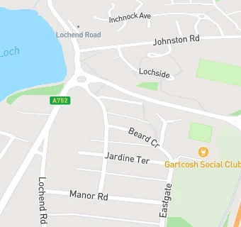 map for Gartcosh Works Social Club