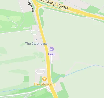 map for Lothianburn Service Station