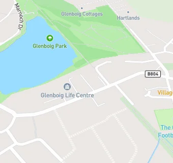 map for Glenboig Parish Church