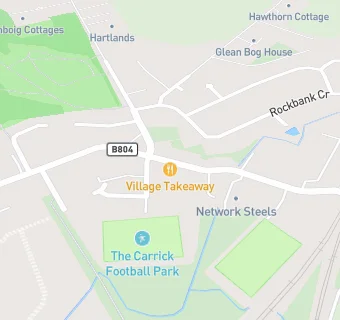 map for Village Takeaway